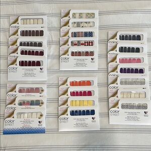Color Street Nail Polish Strips Lot (24)